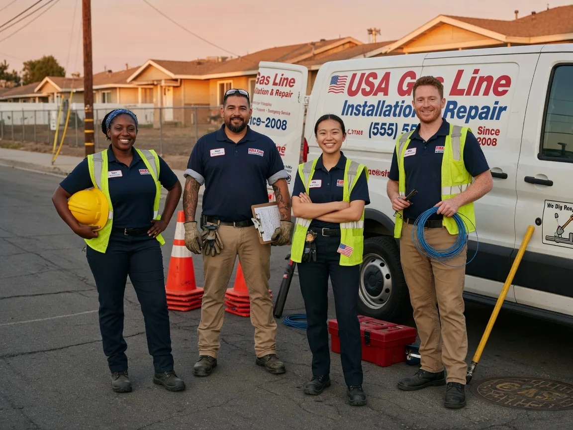 Gas Line Installation company in Orangeville, UT